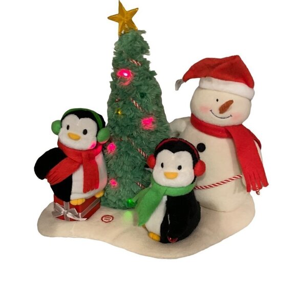 Hallmark Very Merry Trio 2006 Christmas Tree Penguins Snowman - Picture 10 of 11